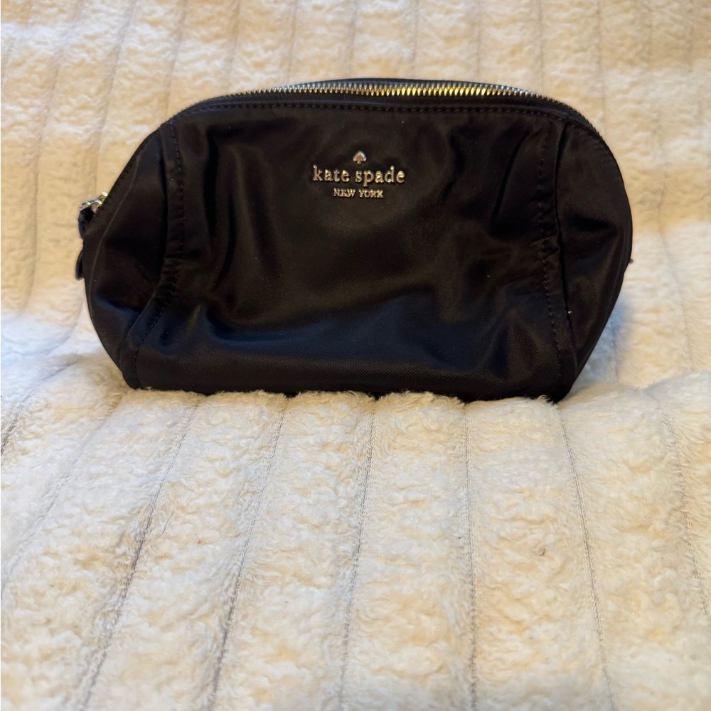 Kate Spade Black Nylon Pouch